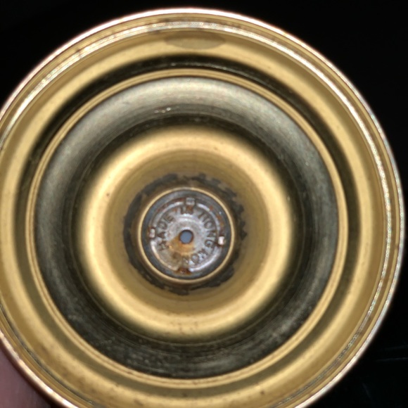 Vintage Milk Glass Kerosene Lamp - Picture 3 of 3